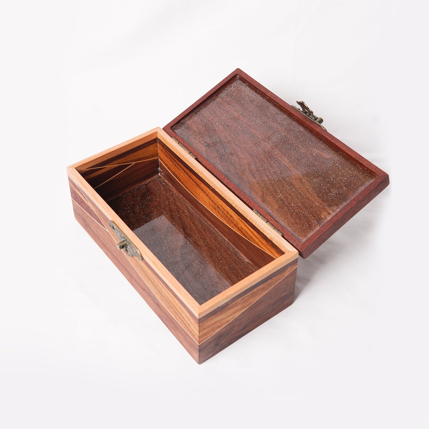 Seamless Hardwood Woven Box
